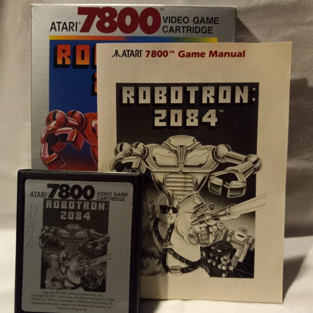 ROBOTRON: 2084 CIB - ATARI 7800 UN-Tested - Picture 6 of 6